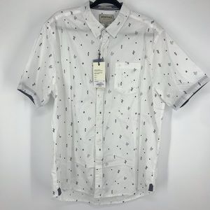 NWT Heritage casual button down cactus slimXXL